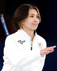 カーリング女子のスキップ吉村紗也香。(C)Getty Images
