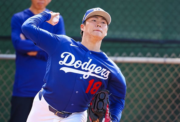 画像】新シーズンに向け始動したドジャースの山本由伸を特集！ | THE