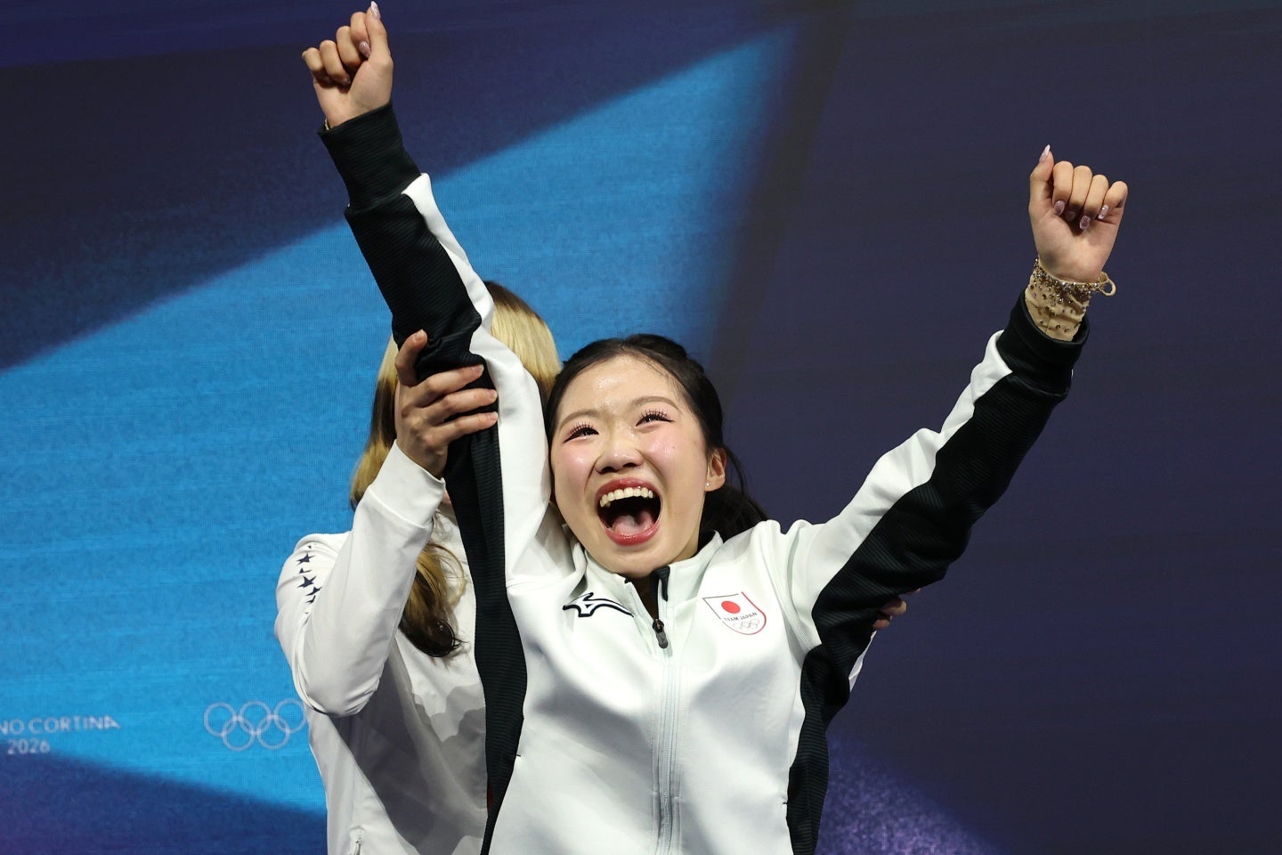 五輪初出場の中井は銅メダルを獲得した。(C)Getty Images