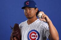 春季キャンプで完全復活の兆しを見せている今永。(C) Getty Images