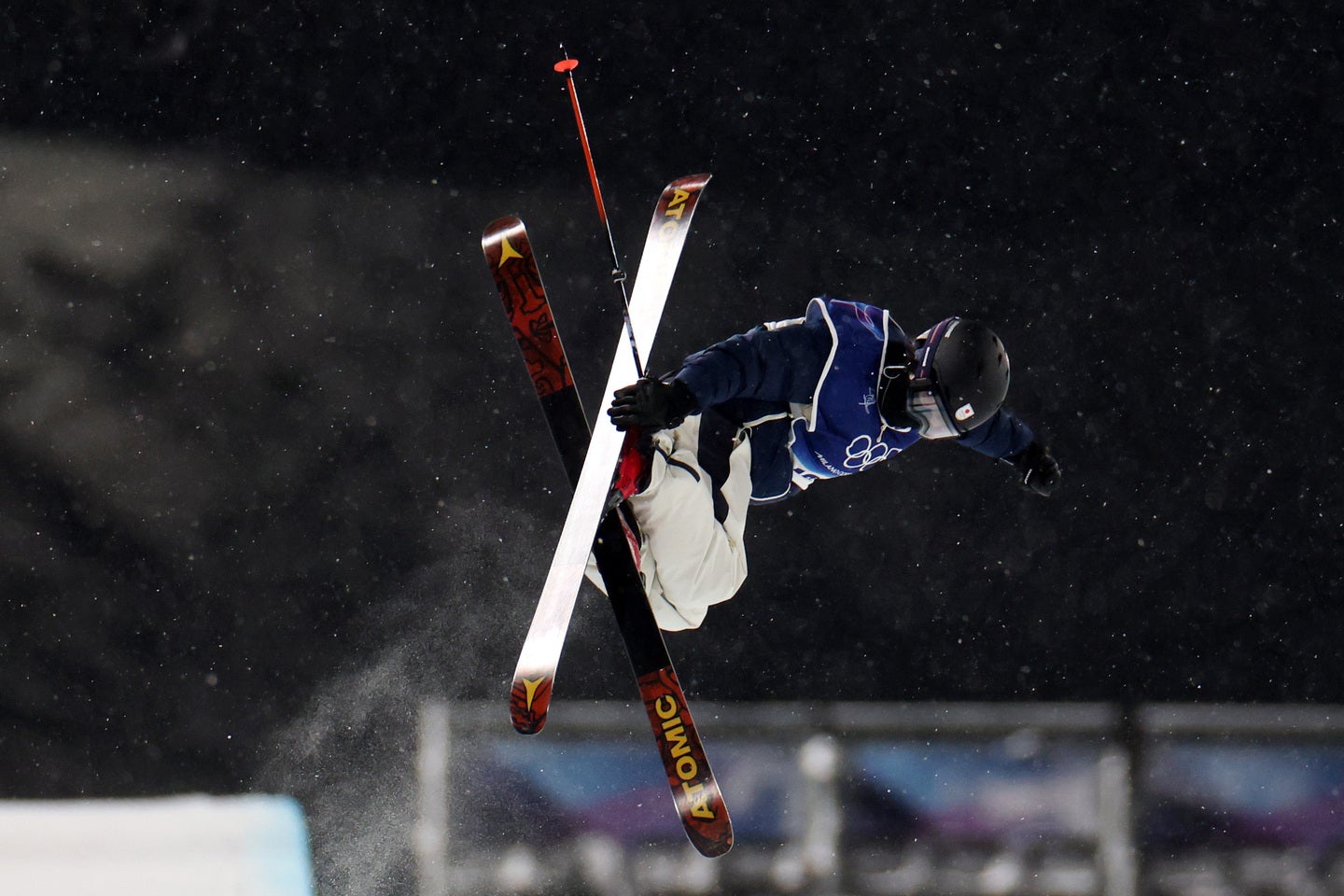 フリースタイルスキー女子ハーフパイプの桐山菜々穂。(C)Getty Images