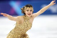 天真爛漫なキャラも愛されるアリサ・リウ。圧巻の金メダル奪取だった。(C)Getty Images