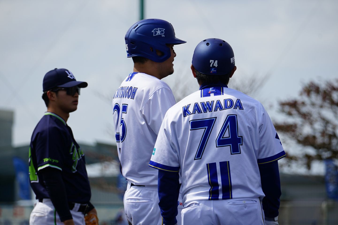 今年は内野手登録となるキャプテン筒香。写真：萩原孝弘