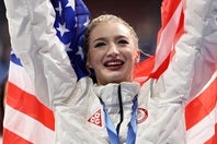 ショートで13位と躓きながら、フリーでは全体３位の好パフォーマンス。米国のグレンにとって今大会が最後の五輪になるかもしれない。(C)Getty Images