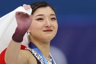 最後の五輪を終えた坂本花織。(C) Getty Images