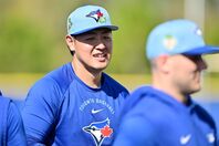 春季キャンプでは上々の評価を受けている岡本。(C) Getty Images