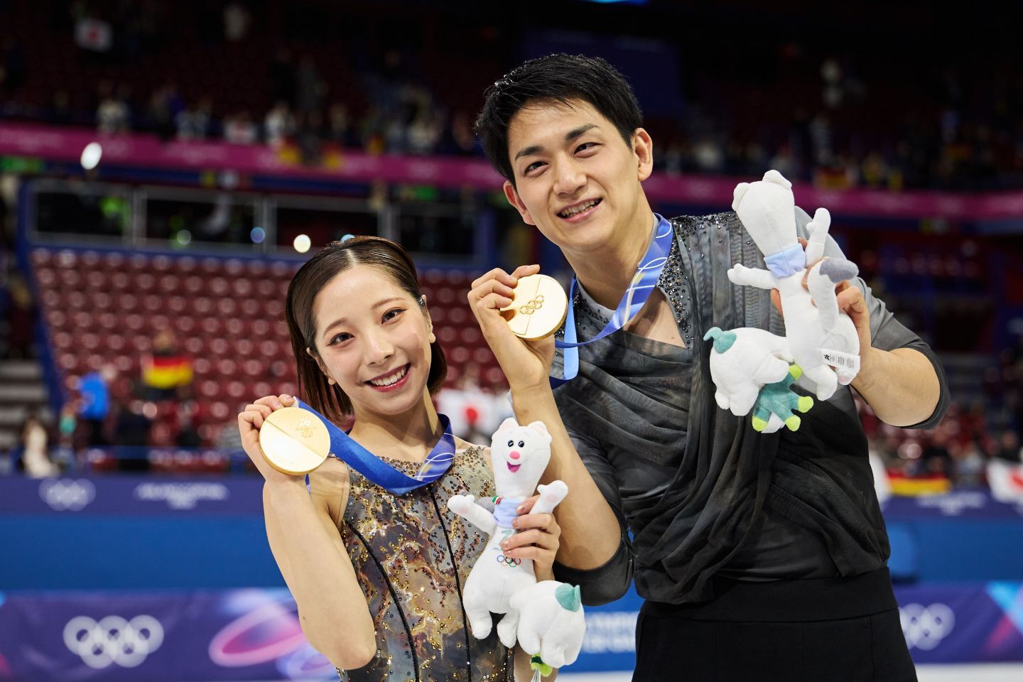 ヴェローナ・アリーナでの閉会式。(C) Getty Images