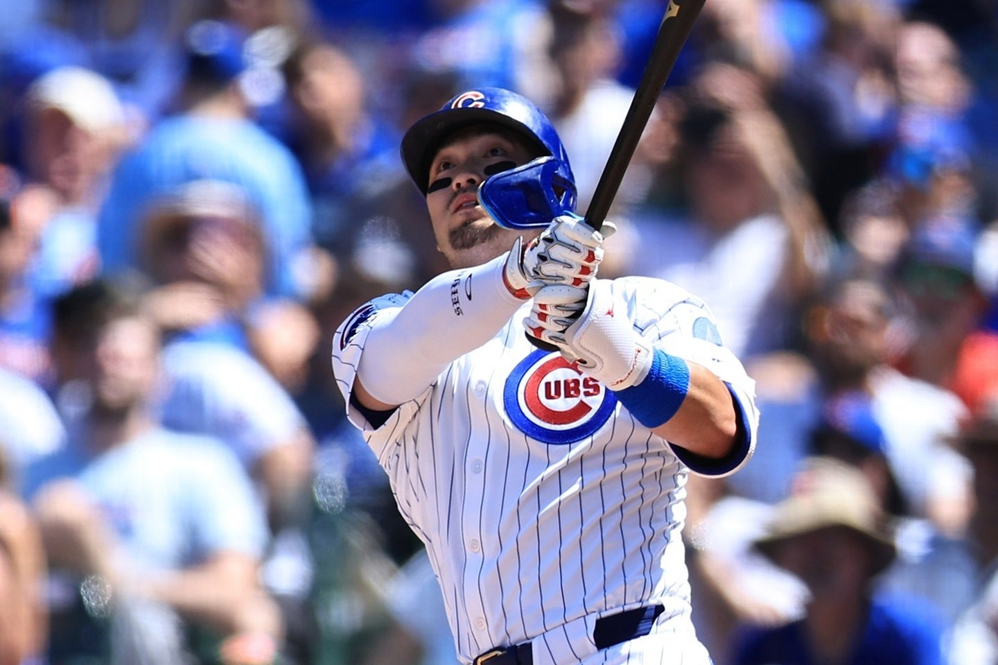 オープン戦初試合でホームランを放った鈴木。(C) Getty Images