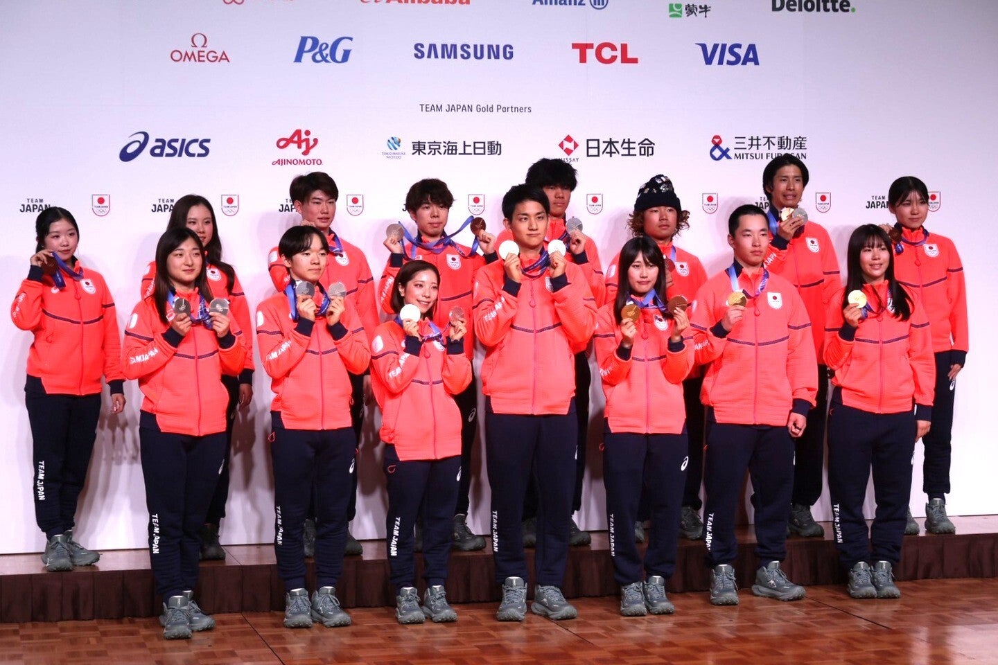 日本はミラノ・コルティナ五輪で史上最多24個のメダルを獲得した。写真：福冨倖希