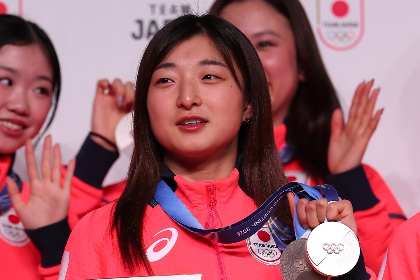 ミラノ・コルティナ五輪のフィギュア団体、シングルでともに銀メダルを獲得した坂本花織。写真：福冨倖希