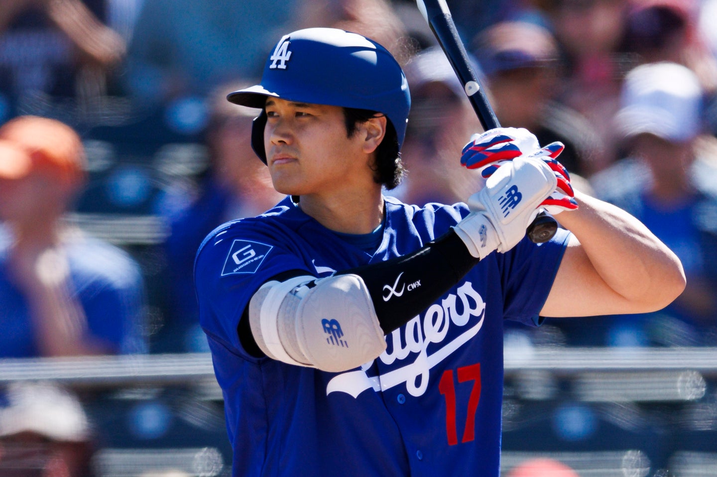 ドジャースの大谷翔平。(C)Getty Images
