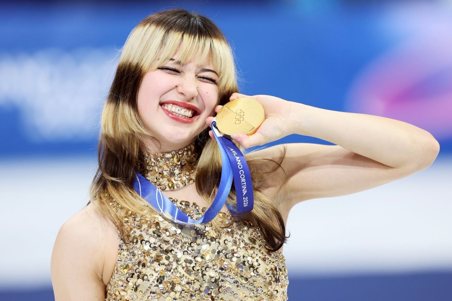 五輪金メダルを獲得したアリサ・リウ。(C)Getty Images