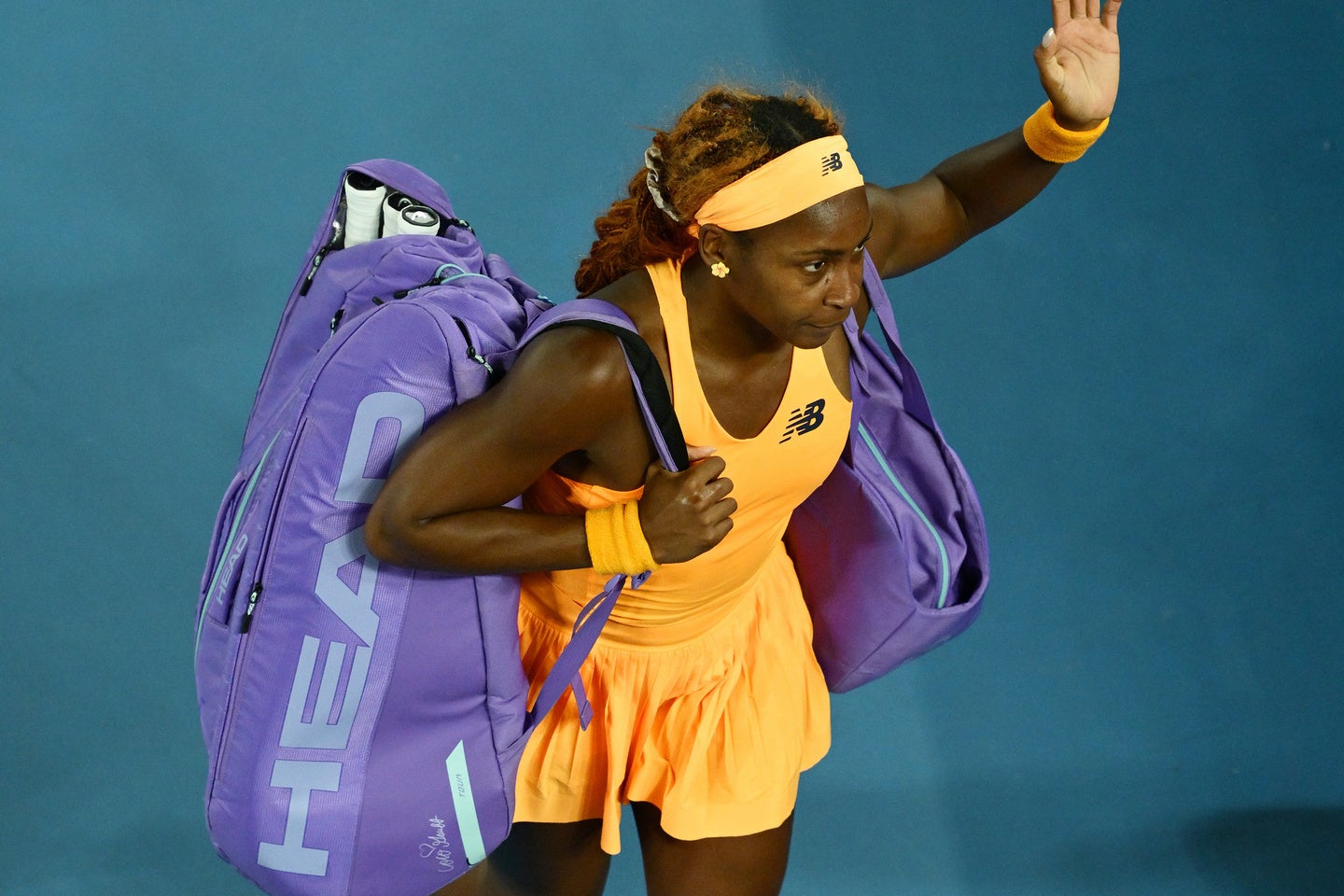 全豪敗退時、コート上で怒りを抑えたガウフは退場後にラケットを破壊したが、その様子が公開され物議を醸した。ATXオープンでは完全なプライベート空間が用意されている。(C)Getty Images