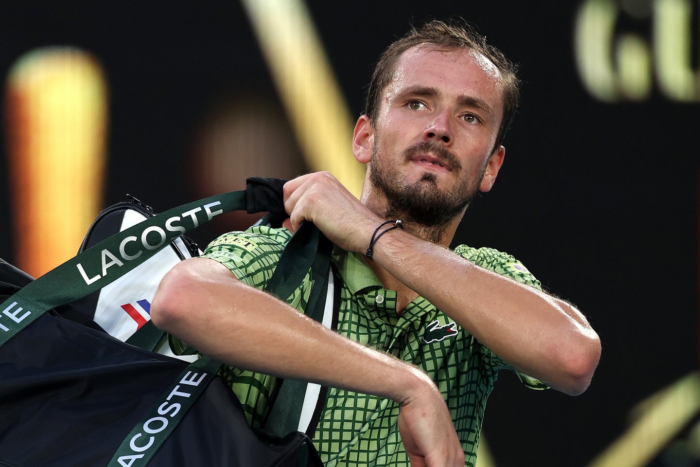 華やかに見えるテニス選手だが、年間を通してツアーを回る生活は代償も大きいとメドベージェフは訴える。(C)Getty Images