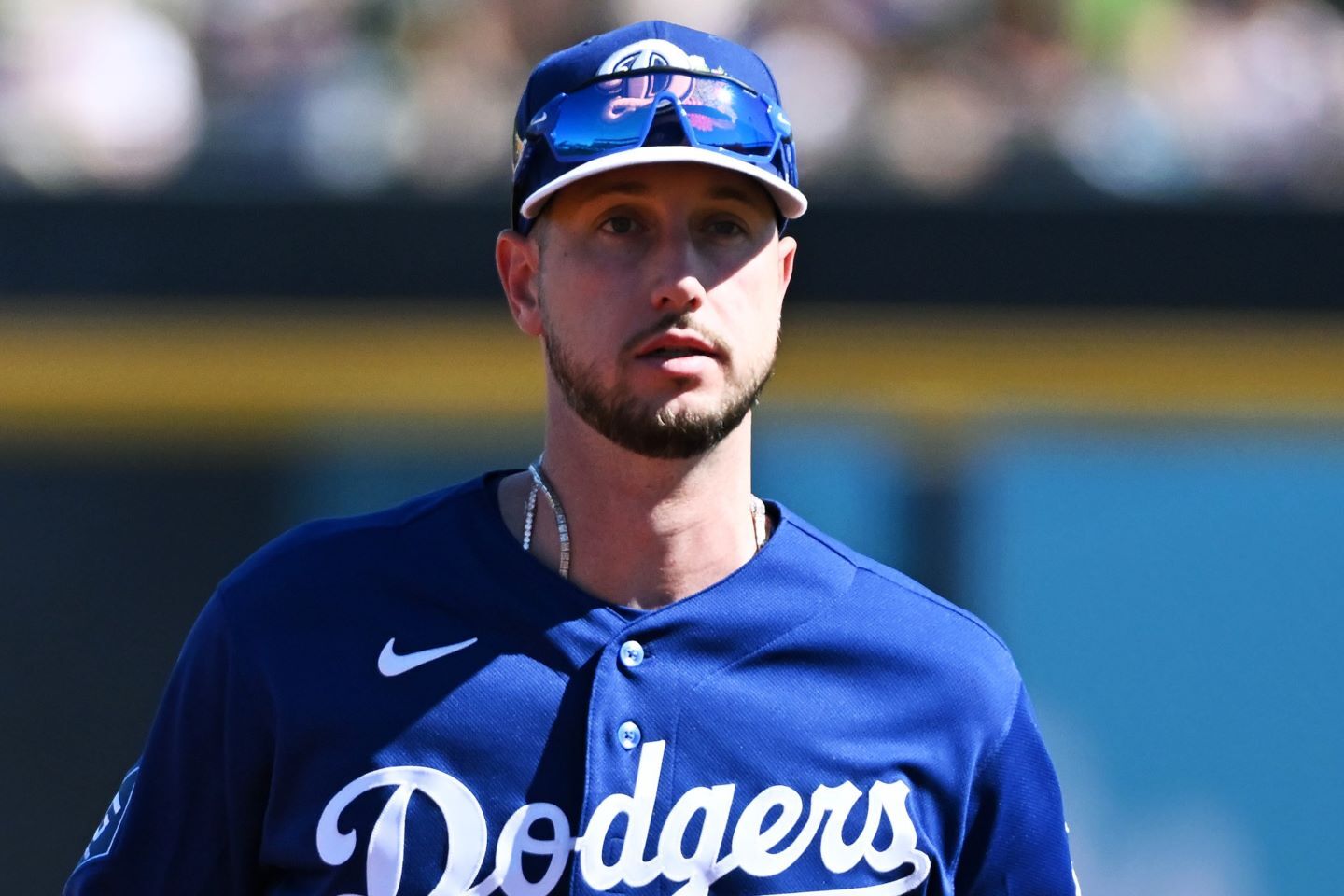 ドジャース新加入のタッカー。(C)Getty Images