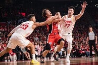 前半14点リードで終えた日本だが、後半の失速で中国に敗れた。(C)Getty Images