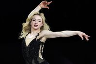 自身初の五輪で波瀾万丈の２週間を過ごしたグレン。リンク内外で存在感を示した。(C)Getty Images