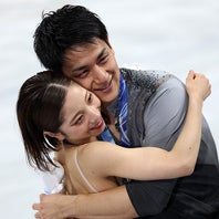 五輪で最高の演技を披露したりくりゅう。今後、ふたりはどんな決断をするのか。(C)Getty Images