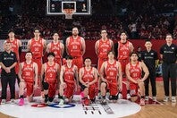 沖縄での勝利を狙うアカツキジャパン(写真は２月26日の中国戦)。(C)FIBA