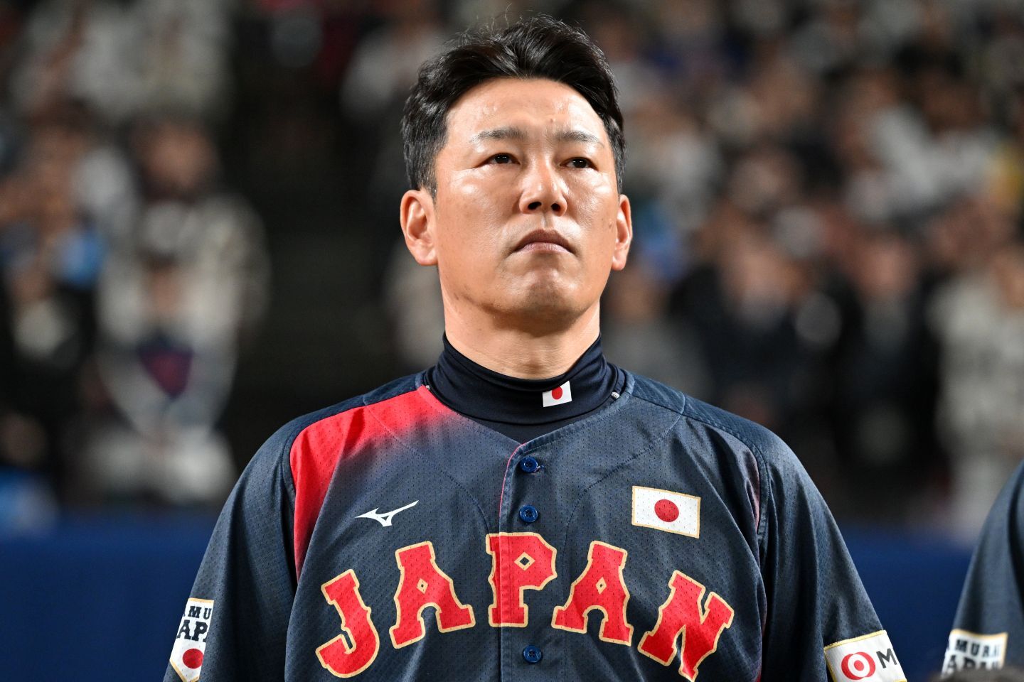 侍ジャパンを率いる井端監督。（C）Getty Images
