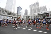 開幕した東京マラソン。写真：東京マラソン財団