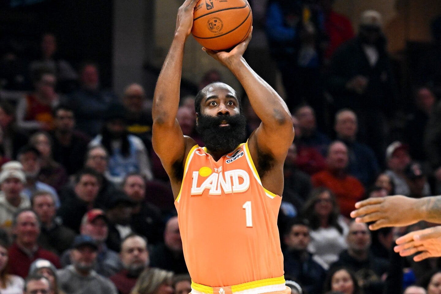 ハーデンは自身６チーム目となるキャブズで悲願の優勝を目指す。(C)Getty Images