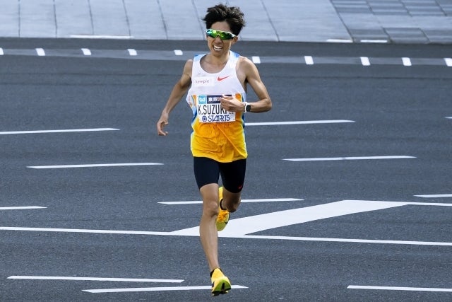 日本人２位に入った鈴木。現状の課題を明かした。(C)東京マラソン財団