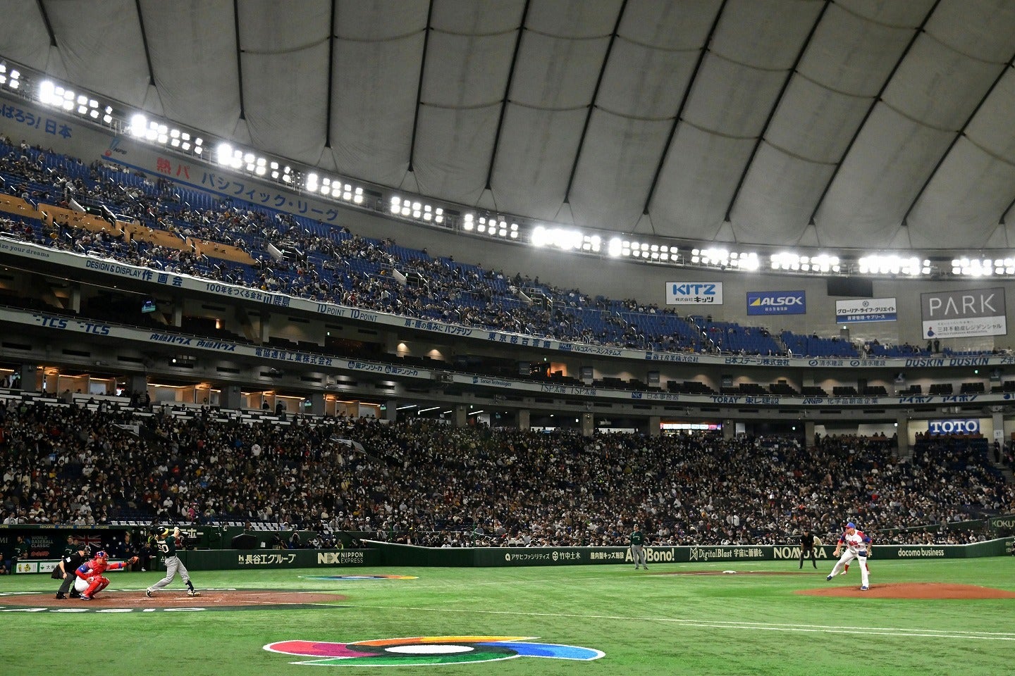 WBCプールCは東京ドーム（写真）で行なわれる。（C）Getty Images