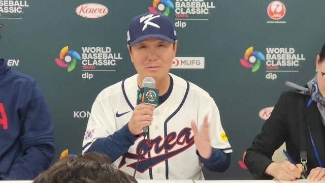 韓国のリュ・ジヒョン監督は、阪神戦で感じたポジティブな印象を語った。(C)THE DIGEST