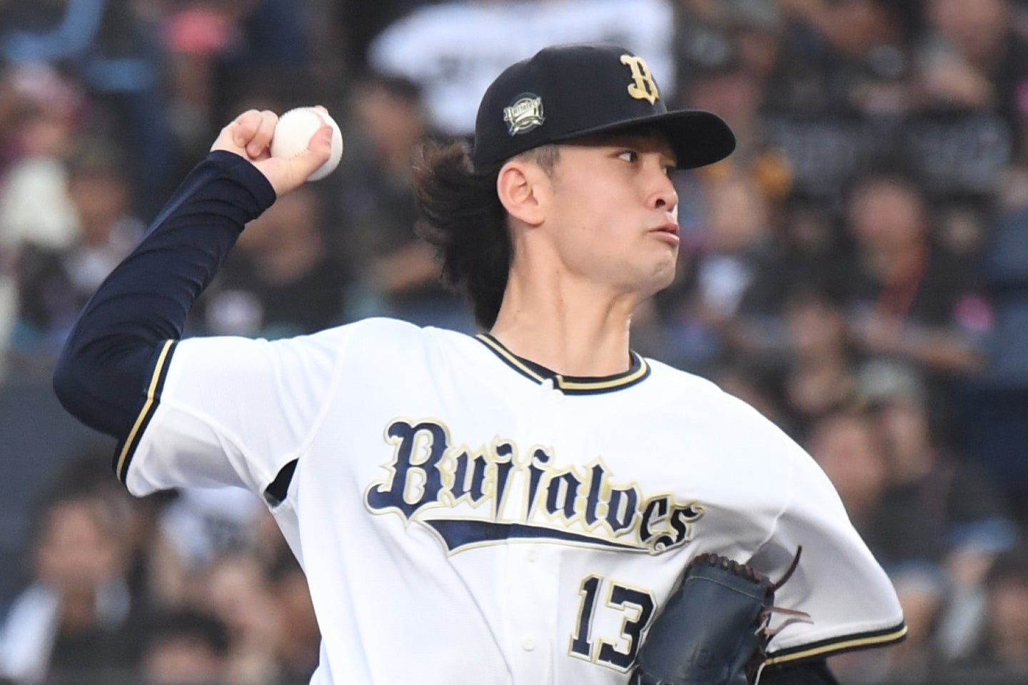 オリックスの先発・寺西が好投を披露した。写真：産経新聞社