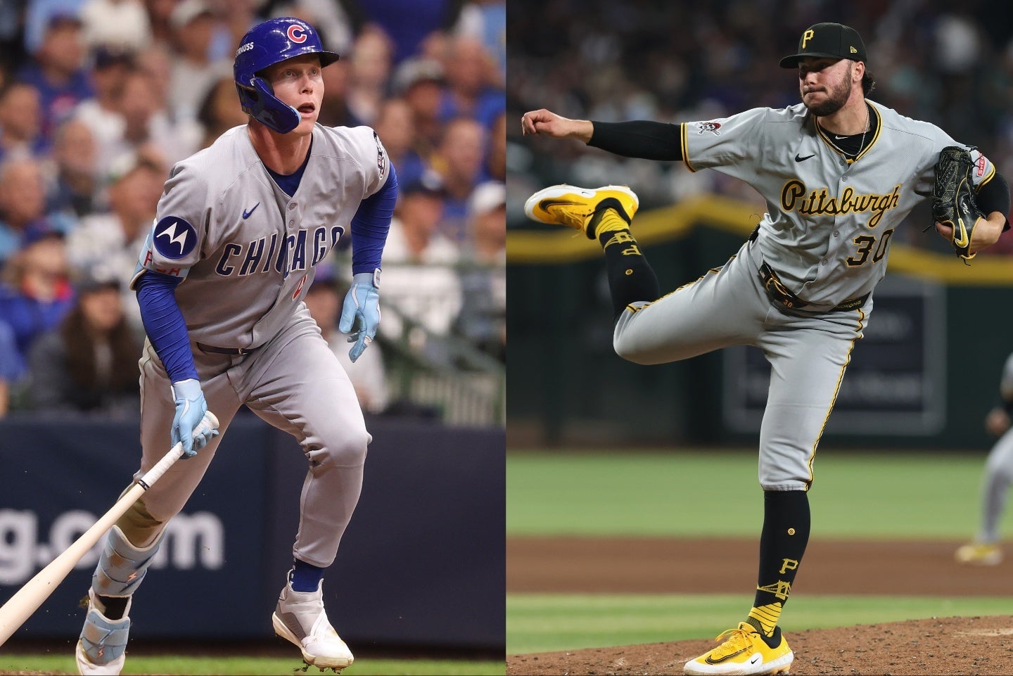 U-12時代はPCA（左）がピッチャー、スキーンズ（右）が捕手だったという。(C)Getty Images