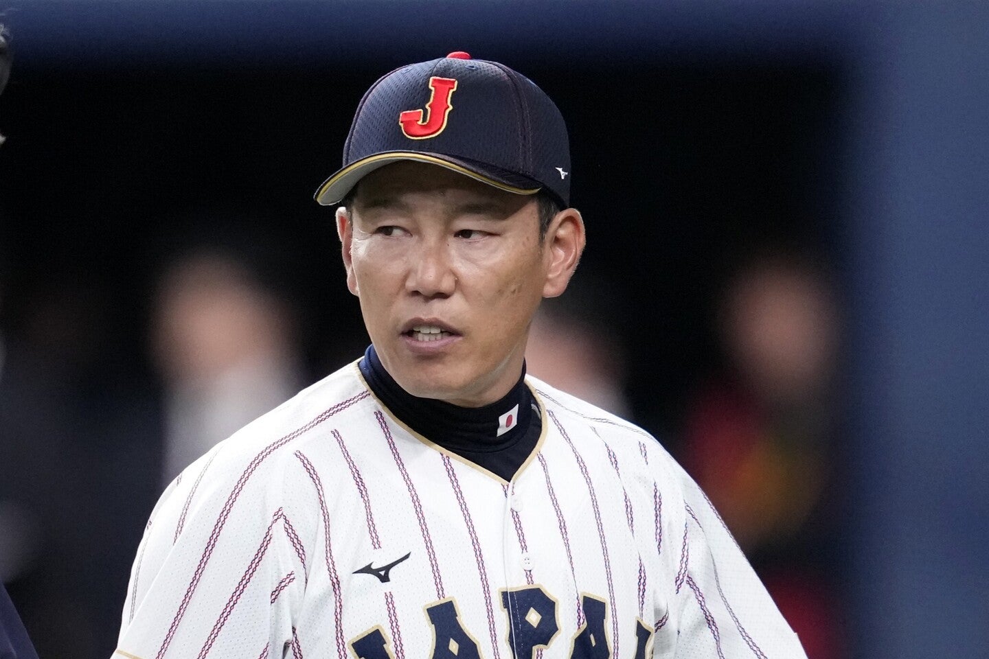 侍ジャパンを率いる井端監督。（C）Getty Images