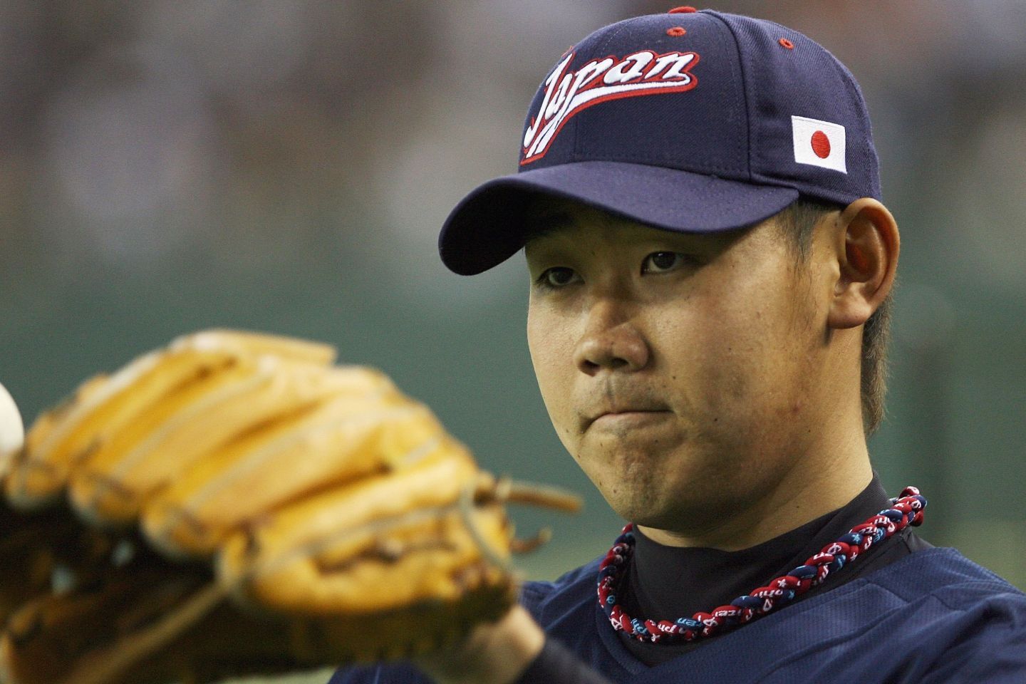 第１回大会と第２回大会でMVPを手にした松坂氏も強化試合では打ち込まれた思い出があるという。（C）Getty Images