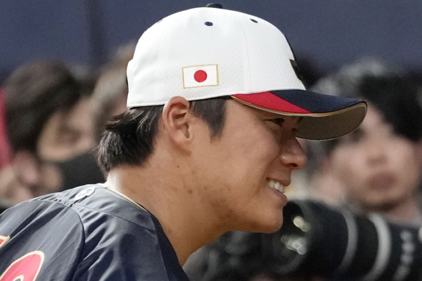 ３月２日に侍ジャパンに合流した山本。（C）Getty Images