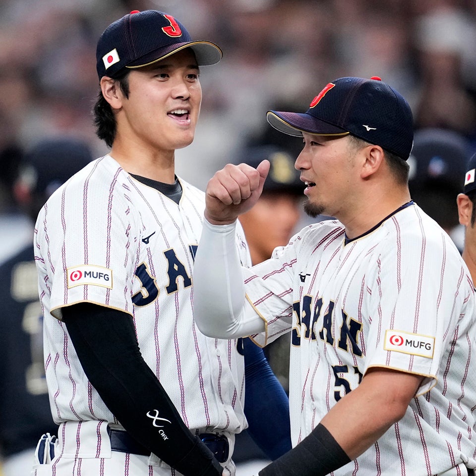 スペシャルムービーには大谷やイチローも登場。(C)Getty Images