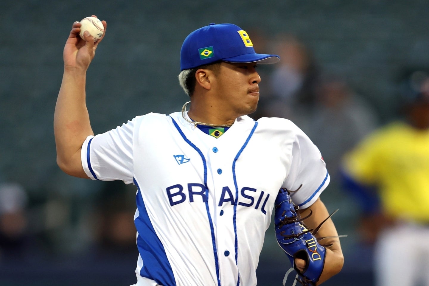 日系ブラジル人３世のボー・タカハシ。22年から西武ライオンズでプレーしている。(C)Getty Images