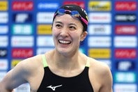 結婚を発表した競泳の元日本代表・大橋悠依。(C)Getty Images