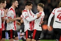 調子を上げてきた松木（中央）。ワールドカップのメンバーに滑り込めるか。(C)Getty Images