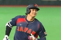 日本での初グランドスラムをWBC初戦で放った大谷。写真：梅月智史（THE DIGEST編集部）