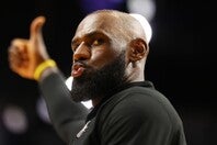 レブロンが自身のレガシーについて語った。(C)Getty Images