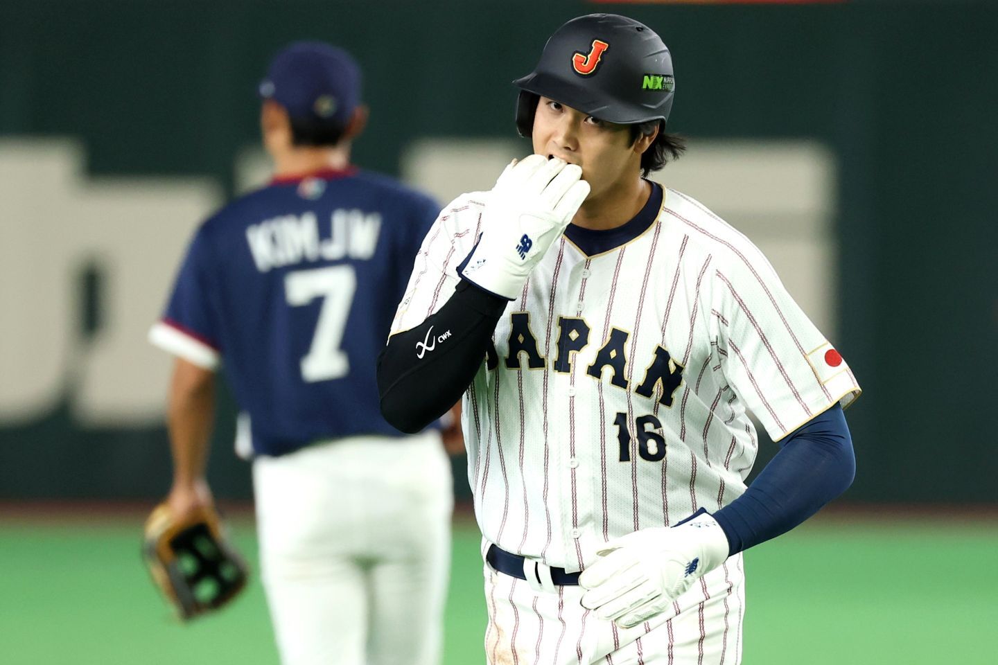 ２戦連発弾で東京ドームを熱狂させた大谷。(C)Getty Images