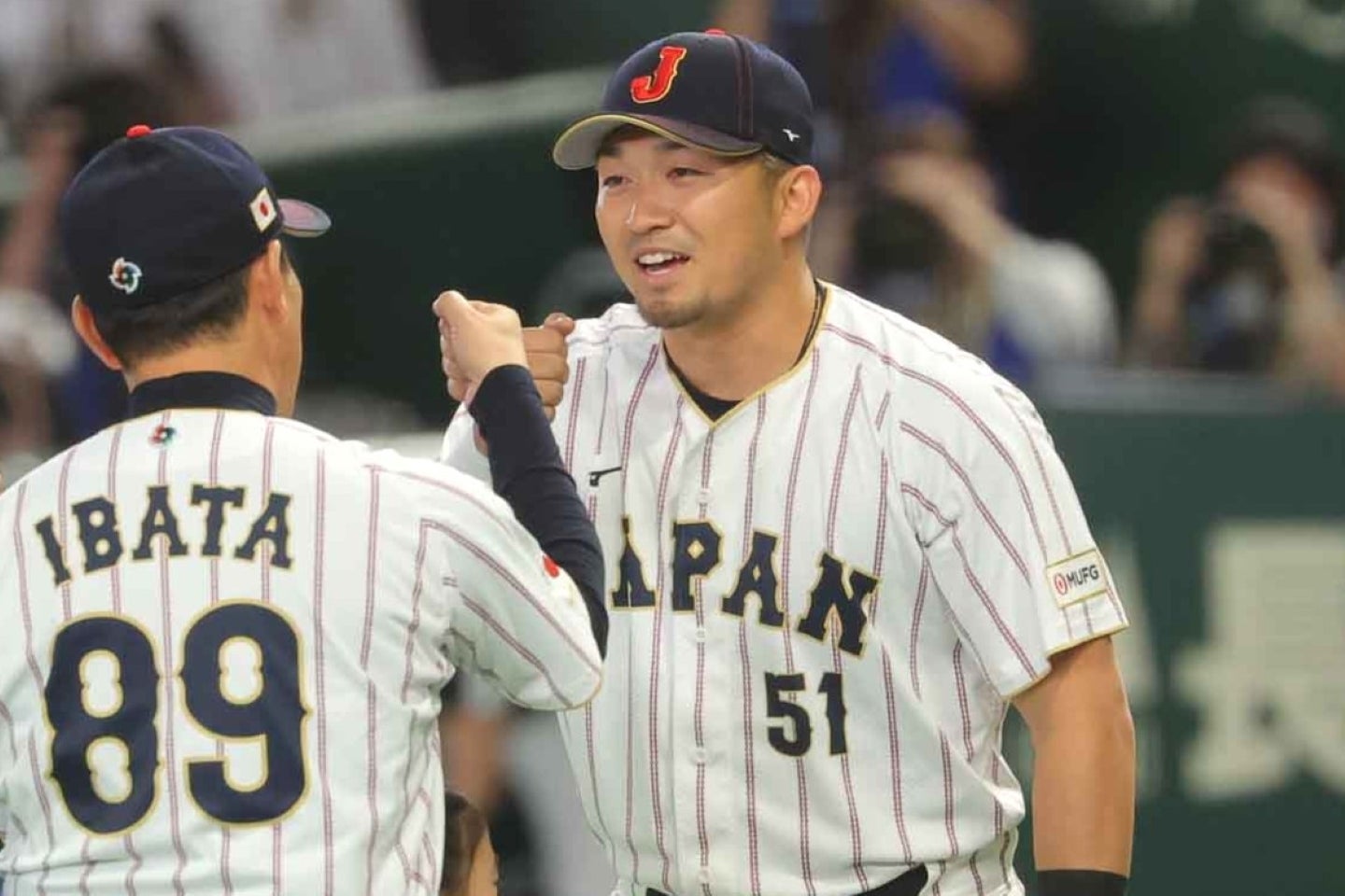 韓国戦で２本塁打を放った鈴木誠也。写真：梅月智史（THE DIGEST写真部）