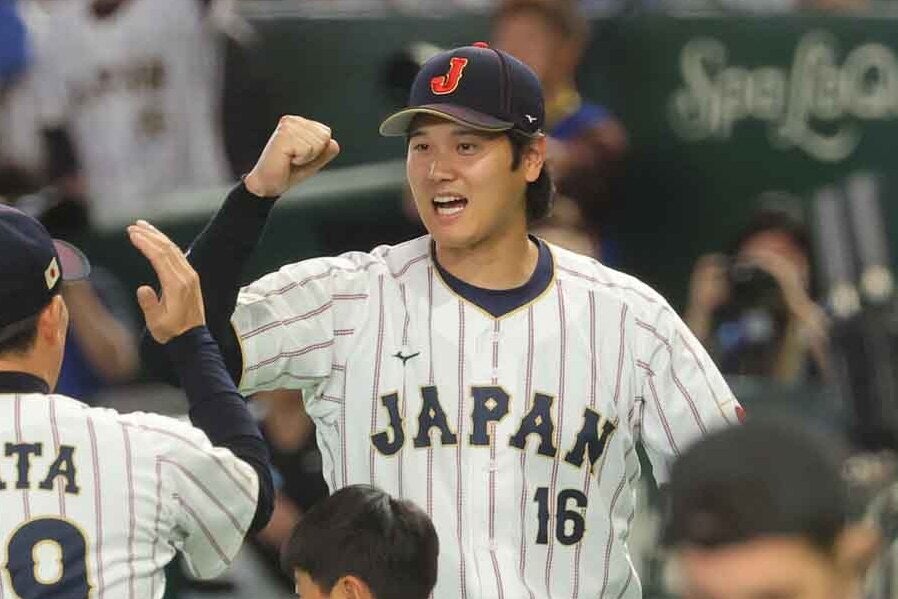 １番・指名打者の大谷翔平。写真：梅月智史（THEDIGEST編集部）