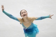 世界ジュニアV4を飾った島田麻央。ジュニアシーズン無敗を完遂した。(C) Getty Images