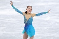 17歳の島田麻央が世界ジュニア４連覇を達成した。写真：永島裕基