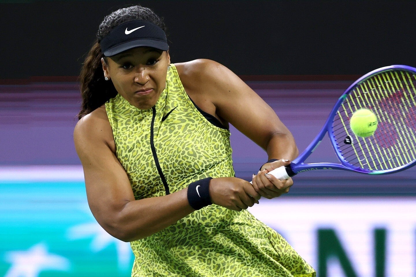 大坂がBNPパリバOP３回戦で昨年敗れたオソリオにフルセットで勝利。次戦は８強入りを懸けて世界女王サバレンカに挑む。（C）Getty Images