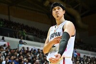 日本の攻守の要として存在感を放った渡邊雄太。(C)FIBA