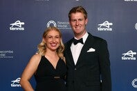 サビルが愛おしい画像を添えてルーイ君の誕生をSNSで報告した。（C）Getty Images