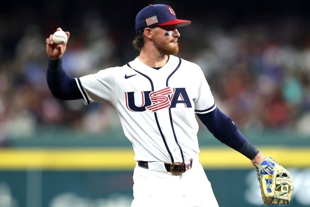 ウィットJr.がメキシコ戦で自慢の好守を披露した。(C)Getty Images