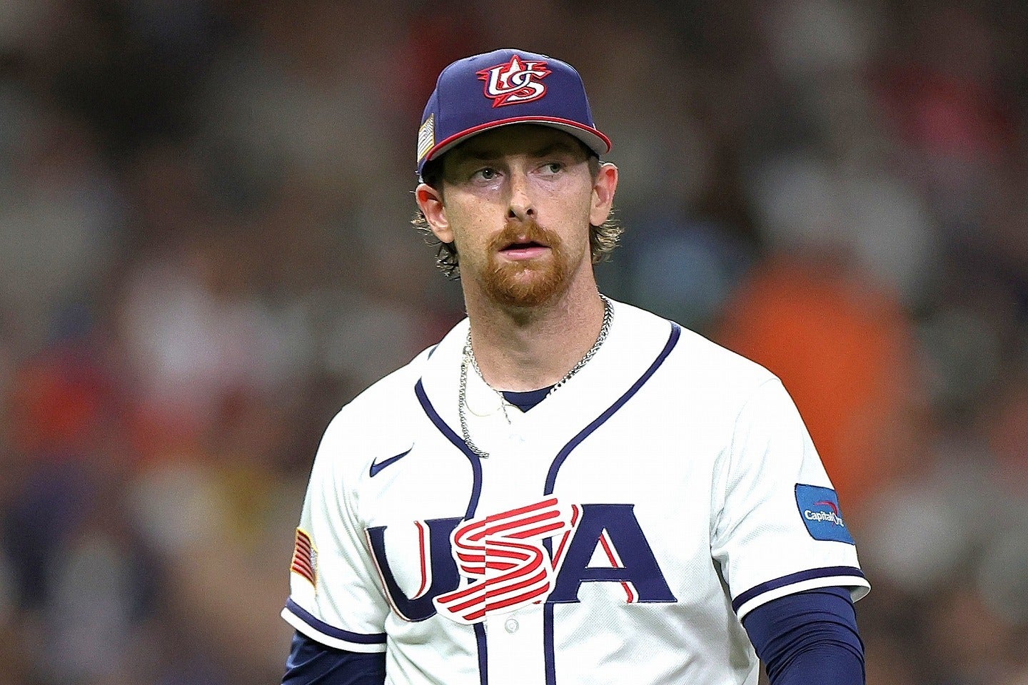 3失点を喫した米国代表・先発ノーラン・マクリーン。(C)Getty Images